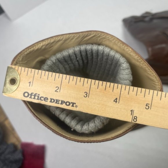 John Fluevog Adrians Heidi Women's Leather Boots Brown Size 9 - Picture 12 of 12